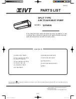 Preview for 71 page of IVT 12PHR-N Service Manual