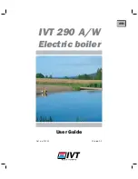 IVT 290 A/W User Manual предпросмотр