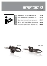 Предварительный просмотр 1 страницы IVT CHS-1600 Operating/Safety Instructions Manual