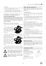 Preview for 5 page of IVT CMS-110 Operating/Safety Instructions Manual