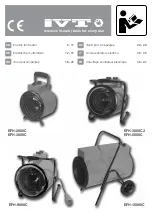 Preview for 1 page of IVT EFH-15000C Instruction Manual