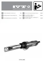 Preview for 1 page of IVT EFHG-2000 Instruction Manual