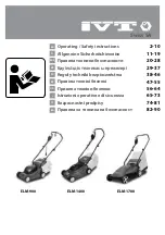 IVT ELM-1400 Operating And Safety Instructions Manual предпросмотр