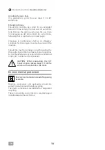 Preview for 10 page of IVT GCHS-38 Operating/Safety Instructions Manual