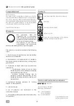 Preview for 2 page of IVT GP-800 Operating/Safety Instructions Manual