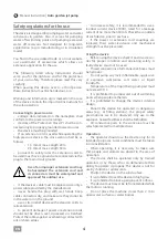 Предварительный просмотр 4 страницы IVT GP-800 Operating/Safety Instructions Manual