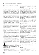 Preview for 22 page of IVT GP-800 Operating/Safety Instructions Manual