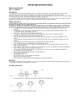 Preview for 3 page of IVT PL-810 Operating Instructions Manual