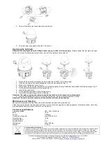 Preview for 4 page of IVT PL-810 Operating Instructions Manual