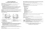 Предварительный просмотр 1 страницы IVT PL-838B Operating Instructions