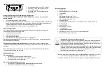 Preview for 8 page of IVT PL-850-3W Instruction Manual