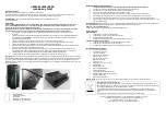 Preview for 4 page of IVT PL-852 Operating Instructions