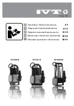 IVT SP-550DW Operating/Safety Instructions Manual preview