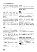 Предварительный просмотр 24 страницы IVT SP-550DW Operating/Safety Instructions Manual