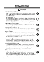 Preview for 5 page of IWAKI PUMPS AMP 40 Instruction Manual