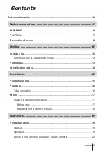 Preview for 3 page of IWAKI PUMPS APN-110-D3 Instruction Manual