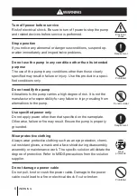 Preview for 6 page of IWAKI PUMPS APN-110-D3 Instruction Manual