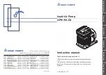 IWAKI PUMPS APN-110-D4 Instruction Manual preview