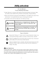 Preview for 3 page of IWAKI PUMPS APN-450 Instruction Manual