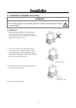 Preview for 21 page of IWAKI PUMPS APN-450 Instruction Manual