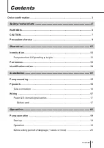 Preview for 3 page of IWAKI PUMPS APN-P110-D4 Instruction Manual