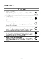 Предварительный просмотр 4 страницы IWAKI PUMPS EH-E Series Instruction Manual