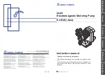 Предварительный просмотр 1 страницы IWAKI PUMPS EJ-B Instruction Manual