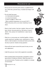 Предварительный просмотр 10 страницы IWAKI PUMPS EJ-B Instruction Manual