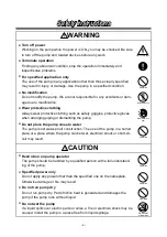 Предварительный просмотр 4 страницы IWAKI PUMPS ES-B Series Instruction Manual