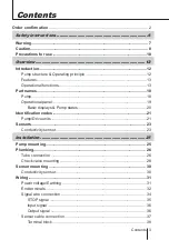 Preview for 3 page of IWAKI PUMPS EWN-B09 Instruction Manual