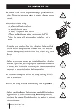 Preview for 10 page of IWAKI PUMPS EWN-B09 Instruction Manual