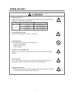 Предварительный просмотр 6 страницы IWAKI PUMPS FS-15HT1 Instruction Manual