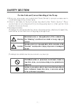 Предварительный просмотр 3 страницы IWAKI PUMPS MDF-L Instruction Manual