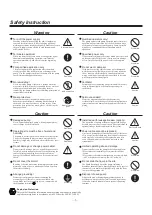 Preview for 3 page of IWAKI PUMPS MDG-M4 series Instruction Manual