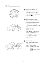 Preview for 7 page of IWAKI PUMPS MDG-M4 series Instruction Manual