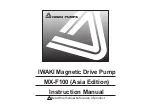 IWAKI PUMPS MX-F100 Instruction Manual preview