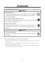 Preview for 34 page of IWAKI PUMPS MX-F250 Instruction Manual