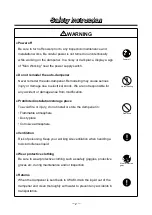 Предварительный просмотр 4 страницы IWAKI PUMPS PDA-20W Instruction Manual