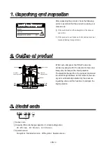 Предварительный просмотр 7 страницы IWAKI PUMPS PDA-20W Instruction Manual