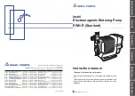 IWAKI EWN -B16 TC Instruction Manual предпросмотр