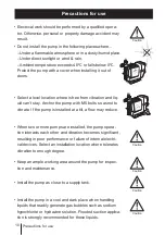 Preview for 10 page of IWAKI EWN -B16 TC Instruction Manual