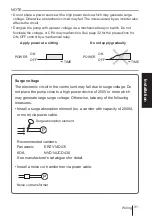 Preview for 31 page of IWAKI EWN -B16 TC Instruction Manual