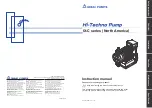 Предварительный просмотр 1 страницы IWAKI IX-C060 S6 R-TB Instruction Manual