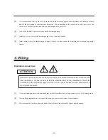 Preview for 26 page of IWAKI MDE32-100 Instruction Manual