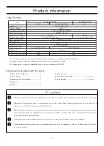 Предварительный просмотр 7 страницы IWAKI TC-X030V Operation Manual