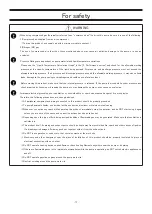 Preview for 4 page of IWAKI TC-X400A M Series Operation Manual