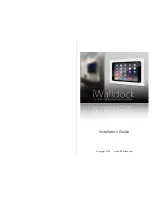 iWalldock In-Wall Tablet Mounting System Installation Manual preview