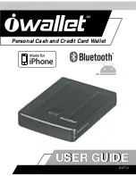 Preview for 1 page of iWallet Personal Cash and Credit Card Wallet User Manual