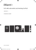 Preview for 1 page of iWantit i44PODCR10 Instruction Manual