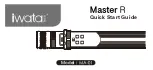 Iwata Tech Master R MA-01 Quick Start Manual preview